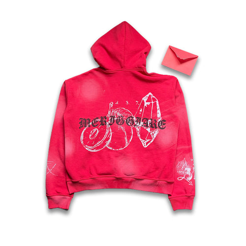 "PRIVATO" ZIP-UP HOODIE